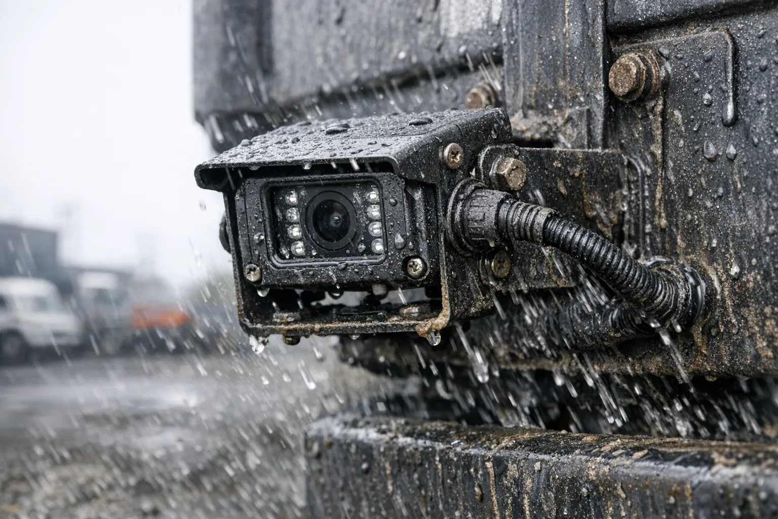 weatherproof and vibration resistance in commercial vehicle camera systems