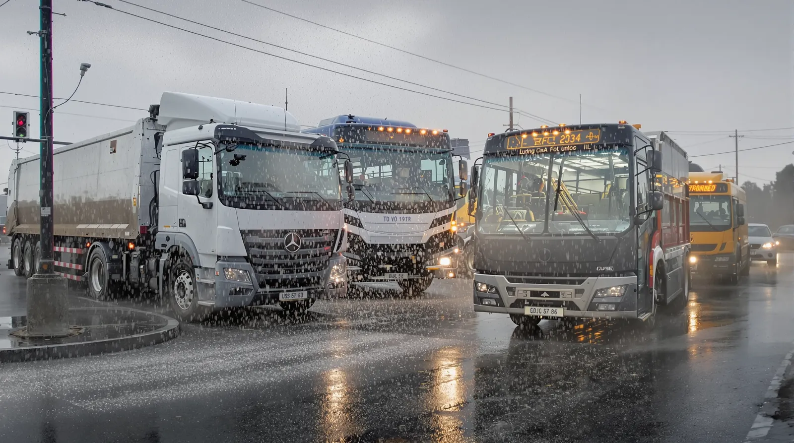 IP rating in commercial vehicle camera systems