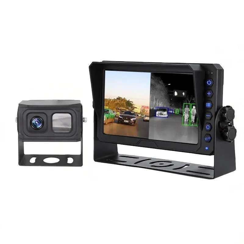 dual light thermal imaging ai vehicle camera