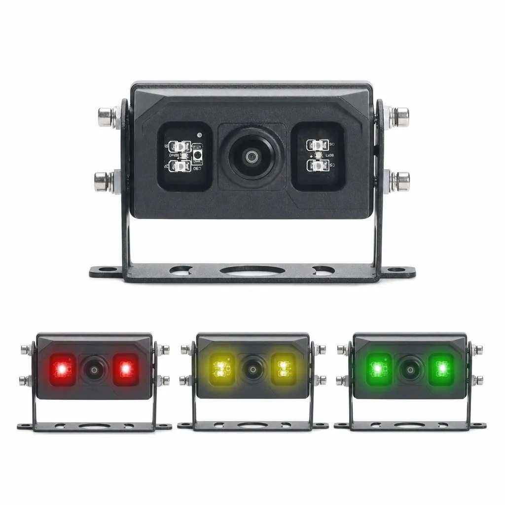 ai backup camera with pedestrian and vehicle detection