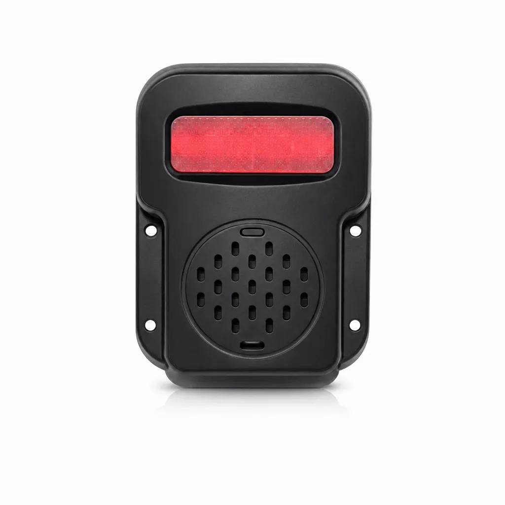 Audible warning alarm for ultrasonic parking sensor system
