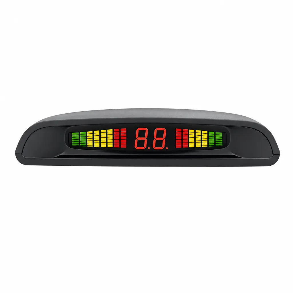 LED distance display for ultrasonic parking sensor system