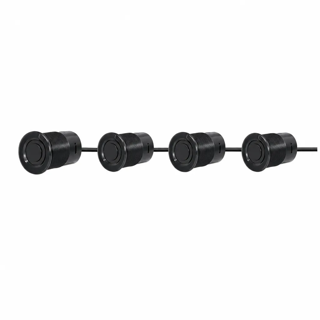 Ultrasonic sensors for commercial vehicle parking sensor system