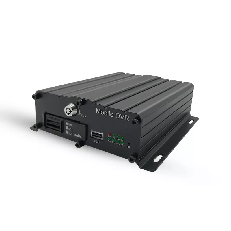4CH dual SD card mobile DVR for fleet recording