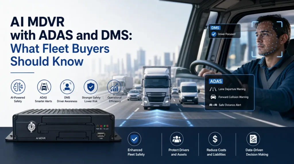 ai mdvr with adas and dms what fleet buyers should know