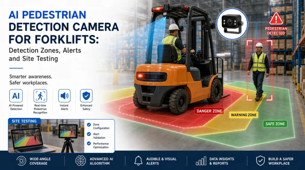 ai pedestrian detection camera for forklifts