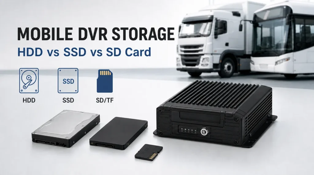 mobile dvr storage hdd ssd sd card